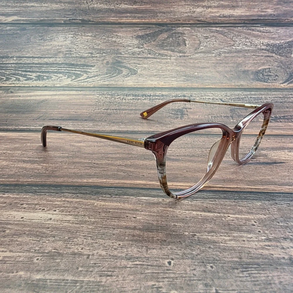 Anne‎ Klein AK5090 Merlot Purple Cat Eye Eyeglasses Frames 54-16-135 Womens